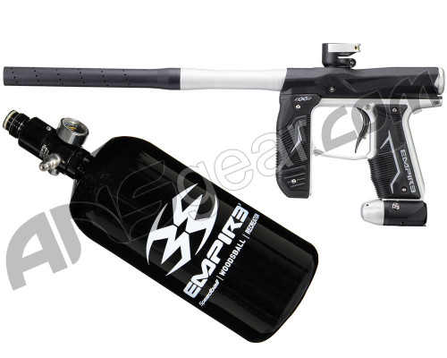 Empire Axe 2.0 Gun w/ FREE 48/3000 Tank - Dust Black/Dust Silver