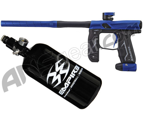 Empire Axe 2.0 Gun w/ FREE 48/3000 Tank - Dust Blue/Dust Black