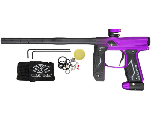 Empire Axe 2.0 Paintball Gun - Fade Dust Black/Electric Purple