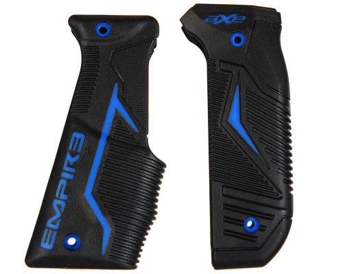 Empire Axe 2.0 Front & Rear Grip Combo - Black/Blue