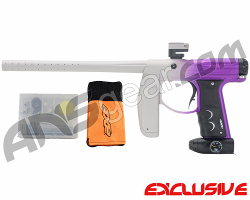 Empire Axe Paintball Gun - S.E. Fade Dust White/Purple