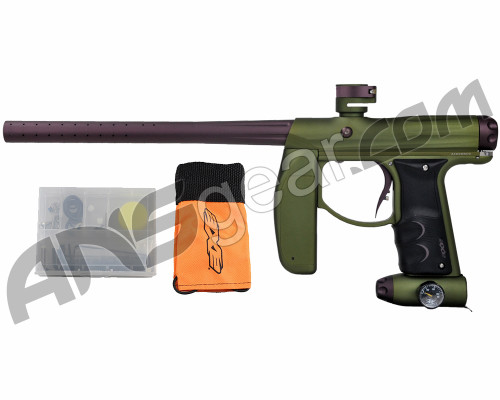 Empire Axe Paintball Gun - Dust Olive w/ Earth