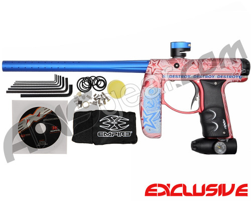 Empire Axe Paintball Gun - Laser Engraved "Destroy"