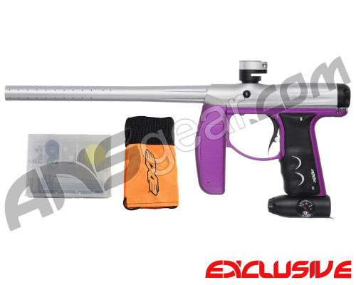 Empire Axe Paintball Gun - S.E. Dust Silver/Electric Purple