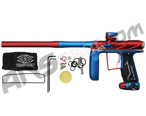 Empire Axe Pro Paintball Gun - SE Dust Red/Blue/Silver