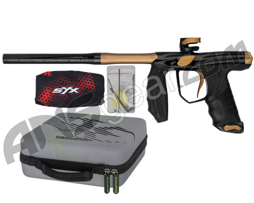 Empire Axe SYX Paintball Gun - Polished Black/Dk Gold