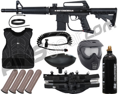 Empire Battle Tested Omega Light Gunner Paintball Gun Package Kit