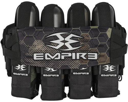 Empire Compressor Pack Hex FT Paintball Harness - 4+7 - Green