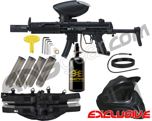 Empire Delta Elite Legendary Paintball Gun Package Kit