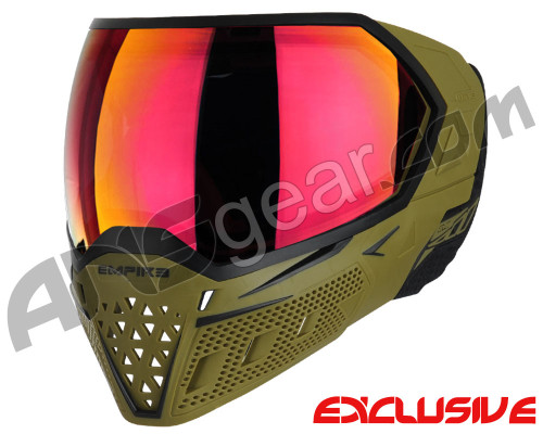 Empire EVS Paintball Mask - Olive/Black w/ Sunset Lens