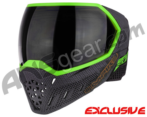 Empire EVS Paintball Mask - SE Weave Lime w/ Ninja Lens