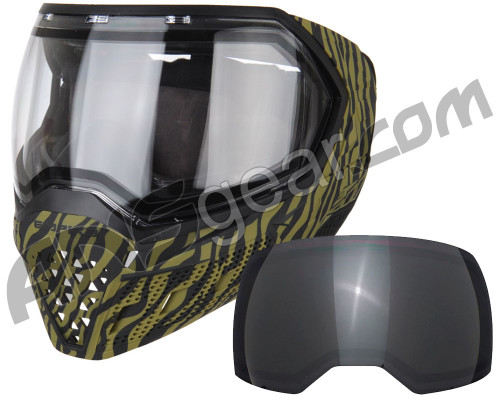 Empire EVS Paintball Mask w/ FREE Additional Smoke Lens - Tiger Stripe