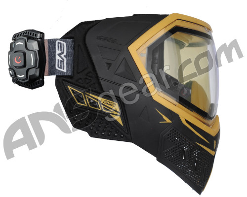 Empire EVS Paintball Mask w/ Recon HUD - Black/Gold