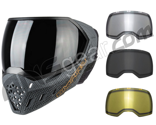 Empire EVS Mask w/ Additional FREE Lens - Grey Weave