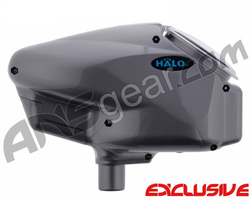 Empire Halo Too SE Paintball Hopper - Metallic Grey