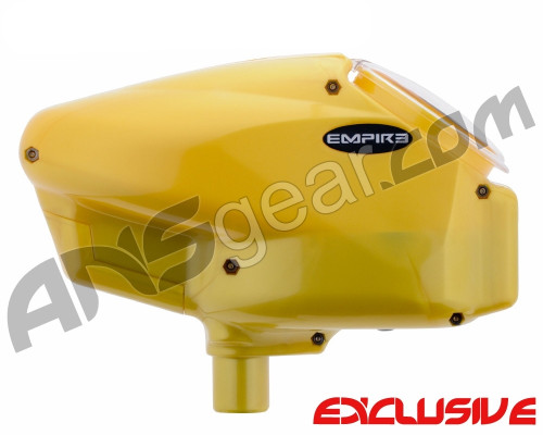 Empire Halo Too SE Paintball Hopper - Pearl Yellow
