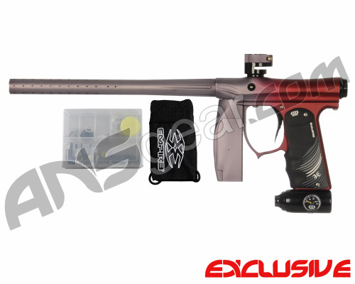 Empire Mini FS Paintball Marker - (BLEMISHED) Fade Dust Pewter/Red