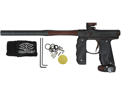 Empire Mini GS Paintball Gun w/ 2 Piece Barrel - Dust Black/Dust Brown