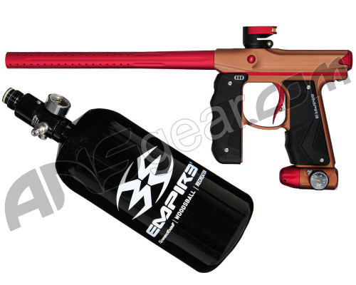 Empire Mini GS Gun w/ FREE 48/3000 Tank - Brown/Red