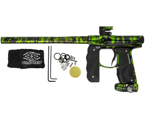 Empire Mini GS Paintball Gun w/ 1 Piece Barrel - Polished Acid Wash Lime