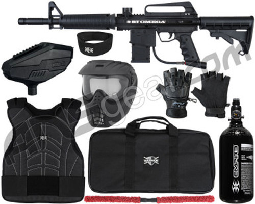 Empire Battle Tested Omega Level 1 Protector Paintball Gun Package Kit