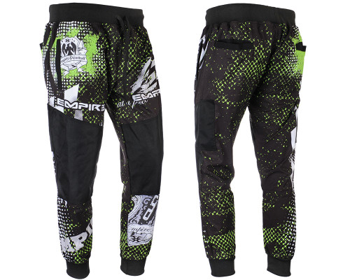 Empire Contact TT Jogger Paintball Pants - Grunge Lime