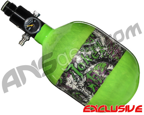 Empire Mega Lite 48/4500 Compressed Air Paintball Tank - Joker (Lime)
