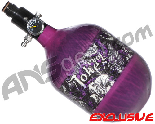 Empire Mega Lite 48/4500 Compressed Air Paintball Tank - Joker (Purple/Purple)