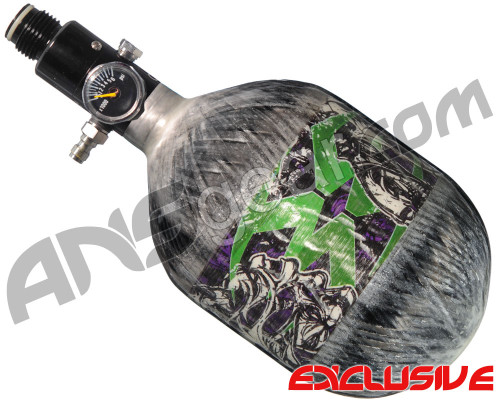 Empire Mega Lite 48/4500 Compressed Air Paintball Tank - Nightmare (Hulk/Grey)