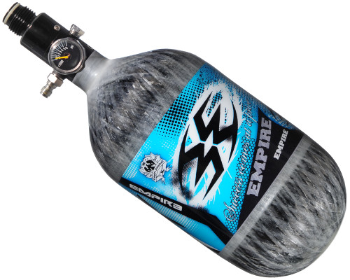 Empire Mega Lite 68/4500 Compressed Air Paintball Tank - Grunge (Teal/Grey)