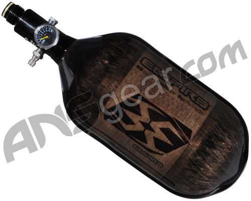 Empire Mega Lite 68/4500 Compressed Air Paintball Tank - Translucent Black