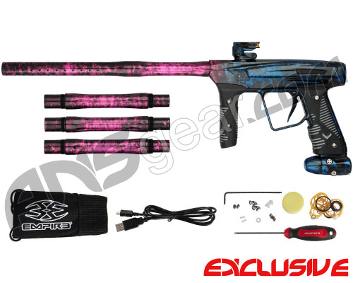 Empire Vanquish GT Paintball Gun - Polished Acid Wash Cotton Candy