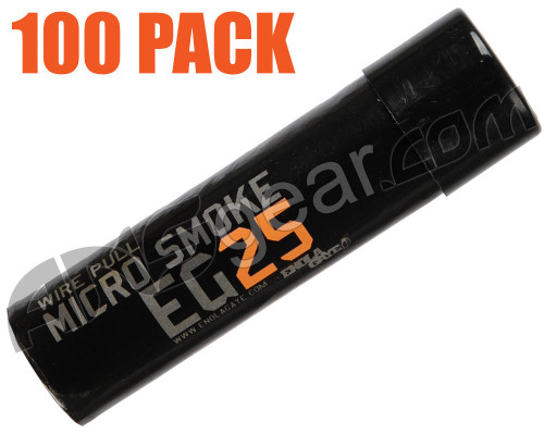 Enola Gaye EG25 Micro Smoke Grenade 100 Pack - Orange