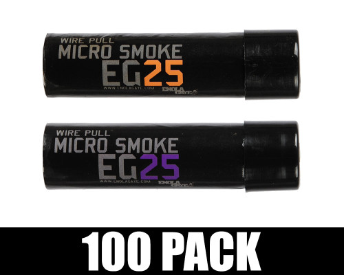 Enola Gaye EG25 Micro Smoke Grenade 100 Pack - Phoenix Basketball (Orange/Purple)