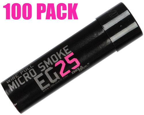 Enola Gaye EG25 Micro Smoke Grenade 100 Pack - Pink