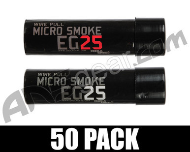 Enola Gaye EG25 Micro Smoke Grenade 50 Pack - Canada (Red/White)