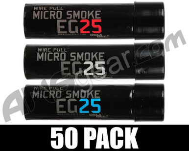 Enola Gaye EG25 Micro Smoke Grenade 50 Pack - Murica (Blue/Red/White)