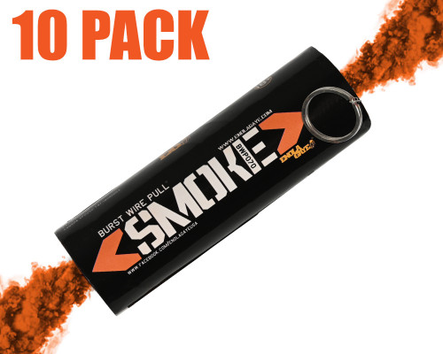 Enola Gaye Burst Smoke Grenade 10 Pack - Orange