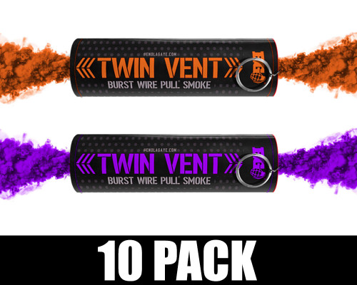 Enola Gaye Burst Smoke Grenade 10 Pack - Phoenix Basketball (Orange/Purple)