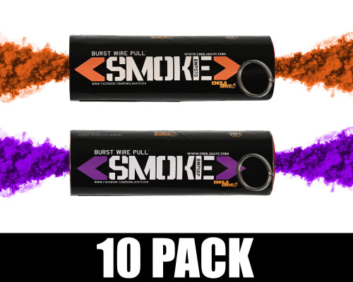 Enola Gaye Burst Smoke Grenade 10 Pack - Phoenix Basketball (Orange/Purple)