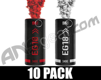 Enola Gaye EG18 Smoke Grenade 10 Pack - Canada (Red/White)