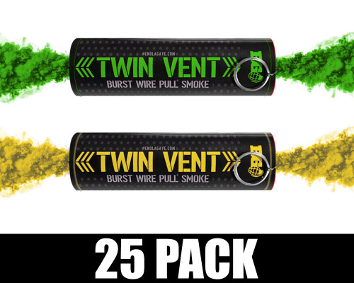 Enola Gaye Burst Smoke Grenade 25 Pack - Greenbay Football (Green/Yellow)