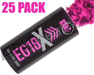 Enola Gaye EG18X Military Smoke Grenade 25 Pack - Pink