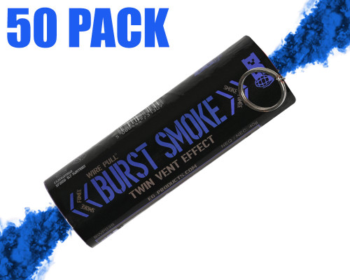 Enola Gaye Burst Smoke Grenade 50 Pack - Blue