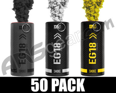 Enola Gaye EG18 Smoke Grenade 50 Pack - Pittsburgh Football (Black/Yellow/White)