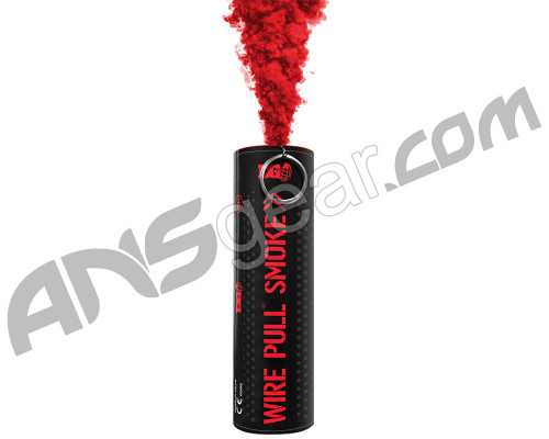 Enola Gaye Wire Pull Smoke Grenade - Red