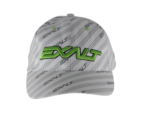 Exalt Men's Fitted Hat - White