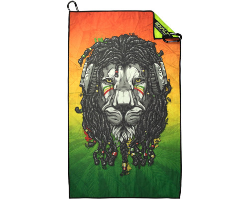 Exalt Microfiber Team Goggle Cloth - Rasta Lion