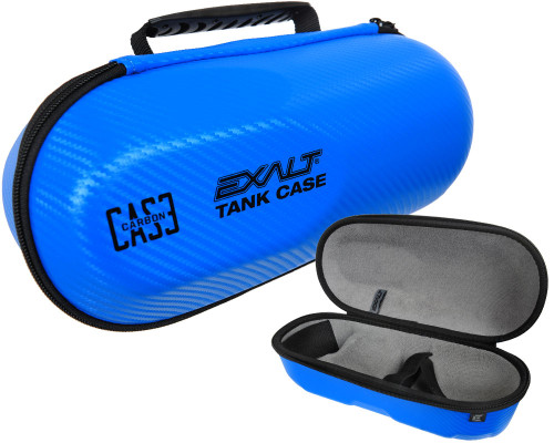 Exalt Universal Carbon Tank Case - Blue/Grey