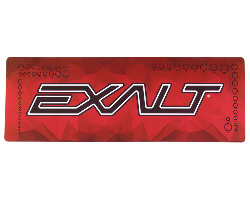 Exalt V2 Paintball Tech Mat - Large - Red